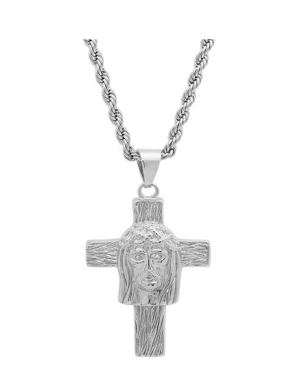 Dije de cruz zirconia 1