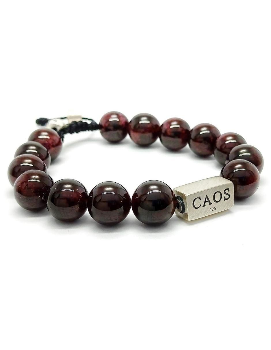 Pulsera de plata Dante con acabado brillante 2