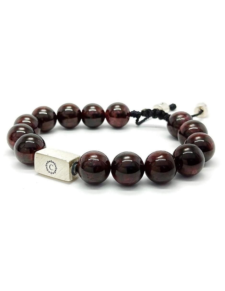 Pulsera de plata Dante con acabado brillante 3