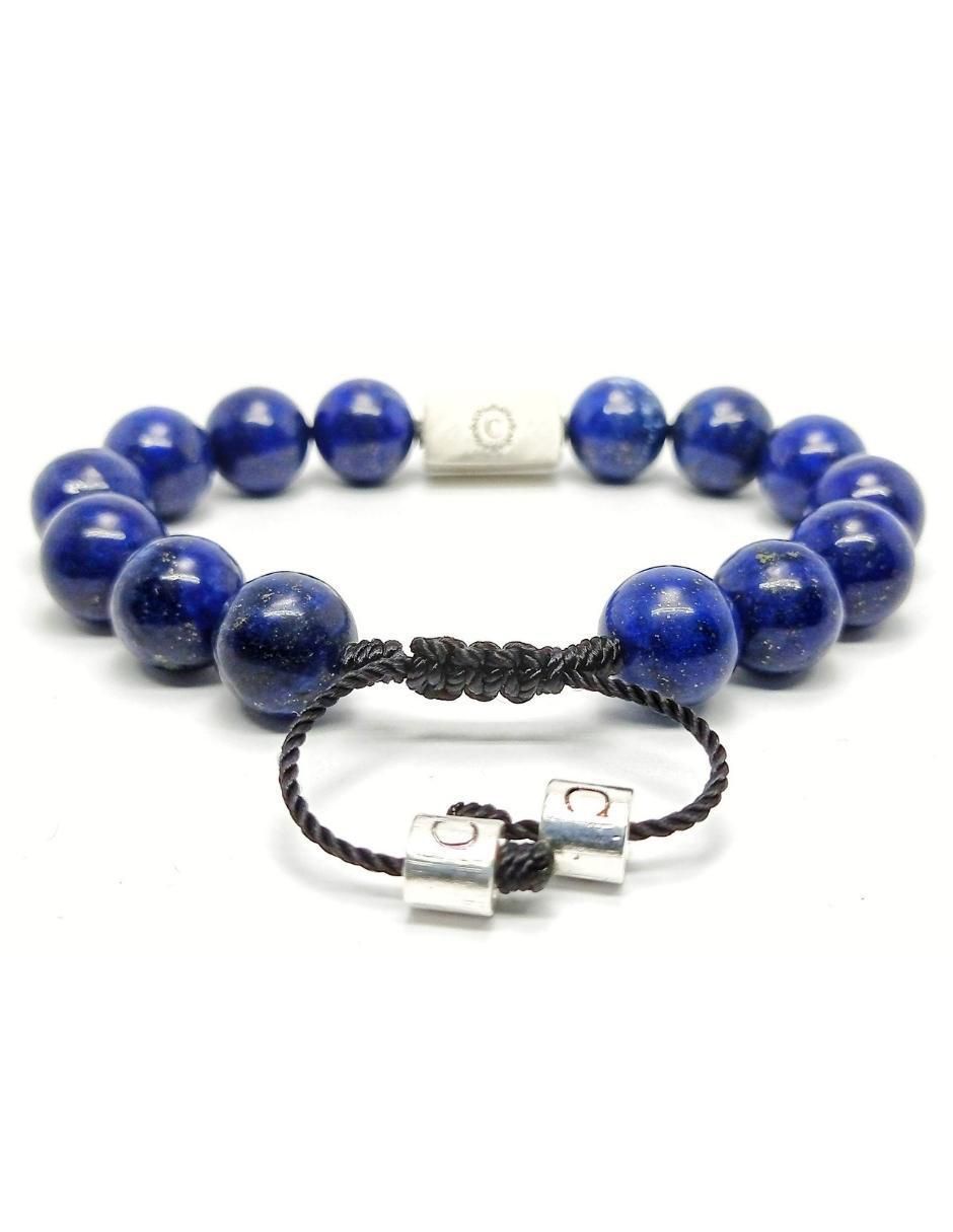 Pulsera de plata Venation acabado brillante 4