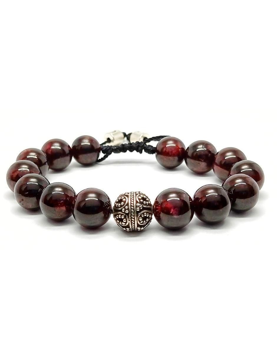 Pulsera de plata Dante con acabo brillante