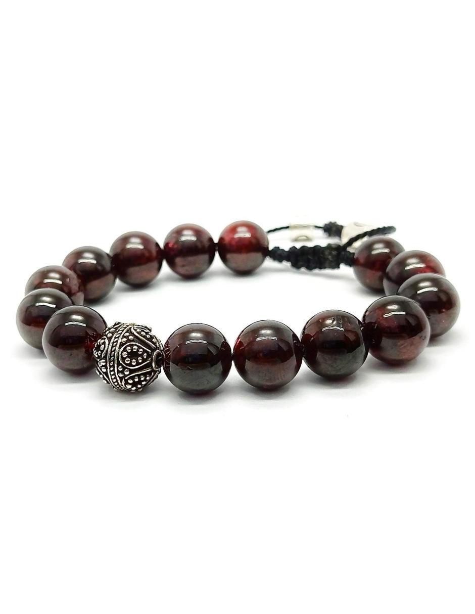 Pulsera de plata Dante con acabo brillante